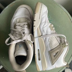 Air Jordan Retro 4 - Sand (Youth 6.5 or Womens 8)